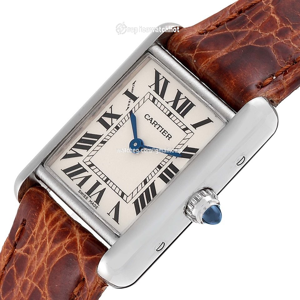 Cartier Tank Louis Cartier Womens watch Quartz White gold W1541056 5