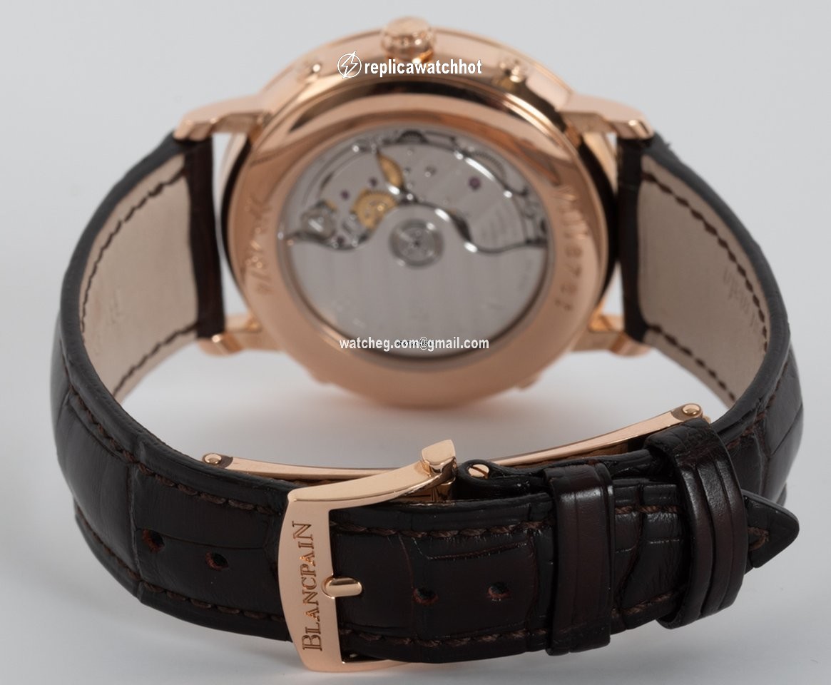 Blancpain Mens watch Unisex Automatic Rose gold 6263-3642-55B 5