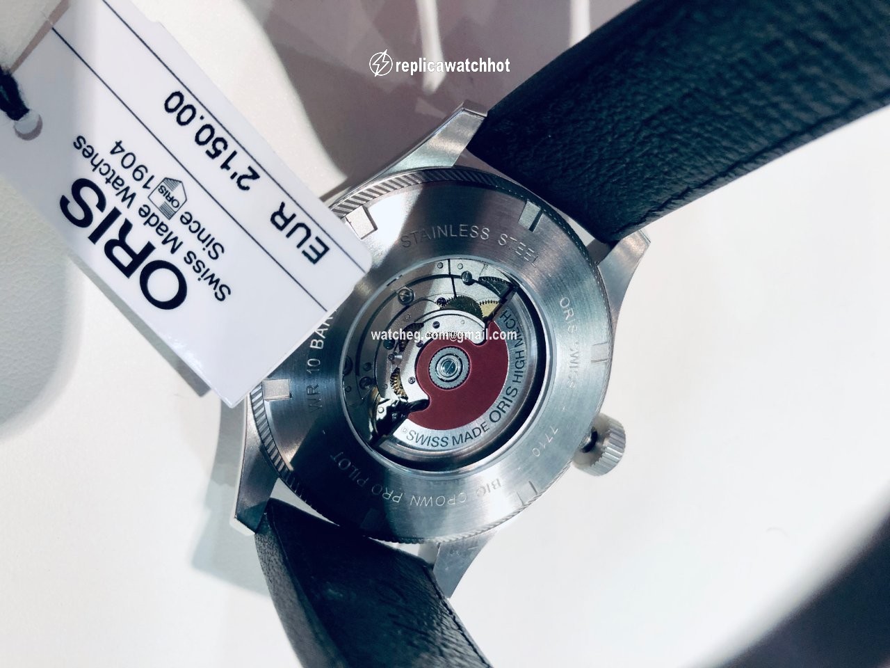 Oris Big Crown ProPilot GMT Mens watch Unisex Automatic Steel 01 748 7710 4164-07 5 22 14FC 5