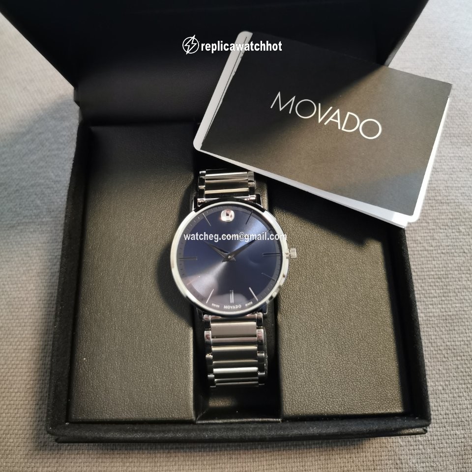 Movado Mens watch Unisex Quartz Steel 0607167 5