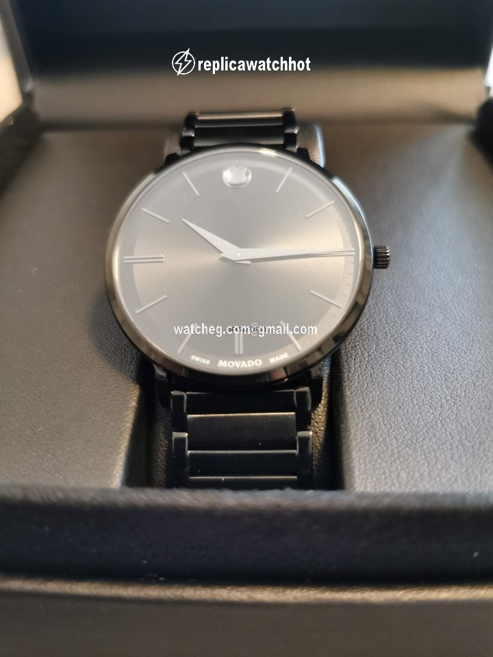 Movado Mens watch Unisex Quartz Steel 607210 5