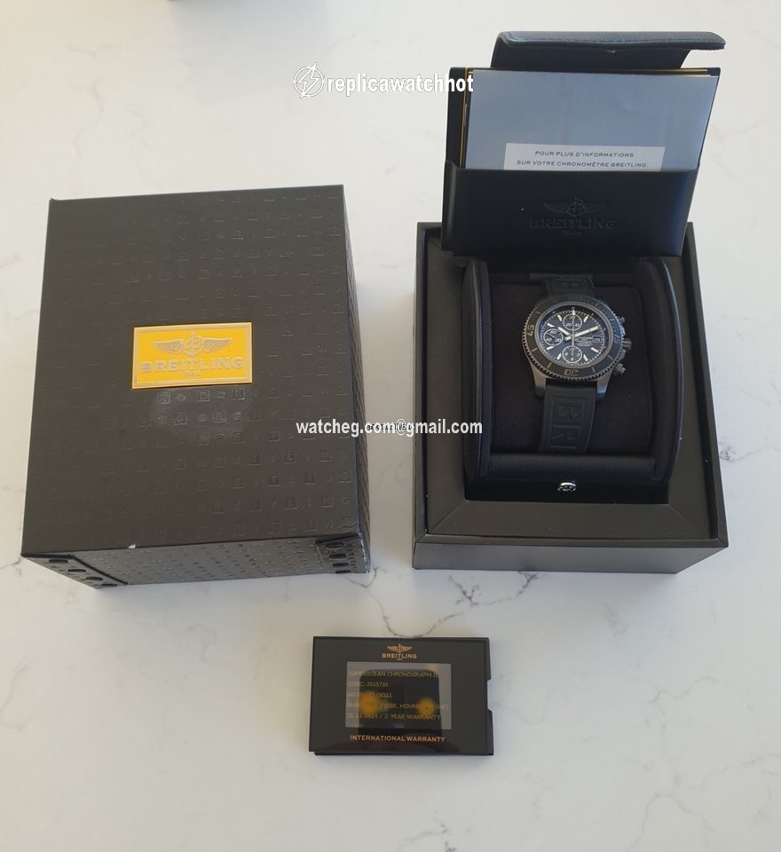 Breitling Superocean Chronograph II Mens watch Unisex Automatic Steel M13341B7 BD11 5