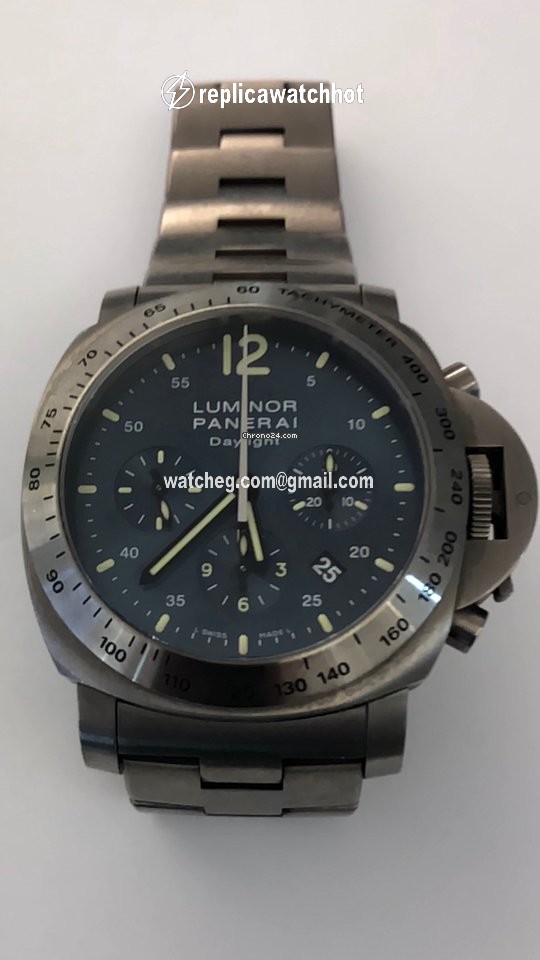 Panerai Luminor Chrono Mens watch Unisex Automatic Titanium OP6779 5