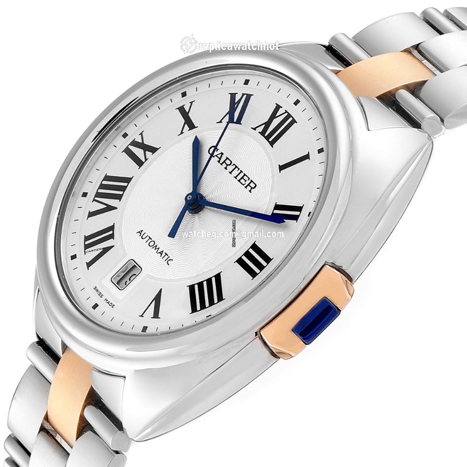 Cartier Cle de Cartier Mens watch Unisex Automatic Gold Steel W2CL0002 5