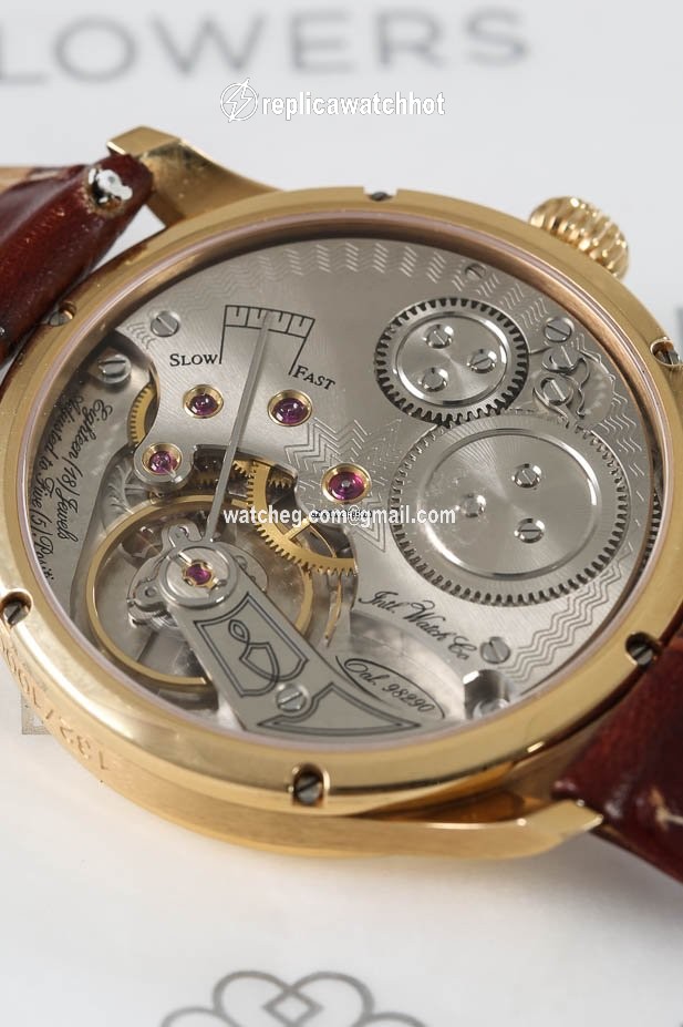 IWC Portuguese Hand-Wound Mens watch Unisex Manual winding Yellow gold IW544201 5