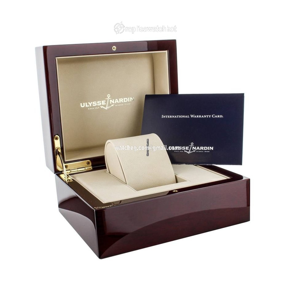 Ulysse Nardin Marine Chronometer Manufacture Mens watch Unisex Automatic Gold Steel 1185-126 5