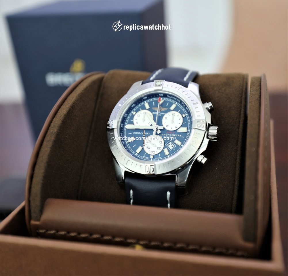 Breitling Colt Chronograph Mens watch Unisex Quartz Steel A73388111C1X1 5