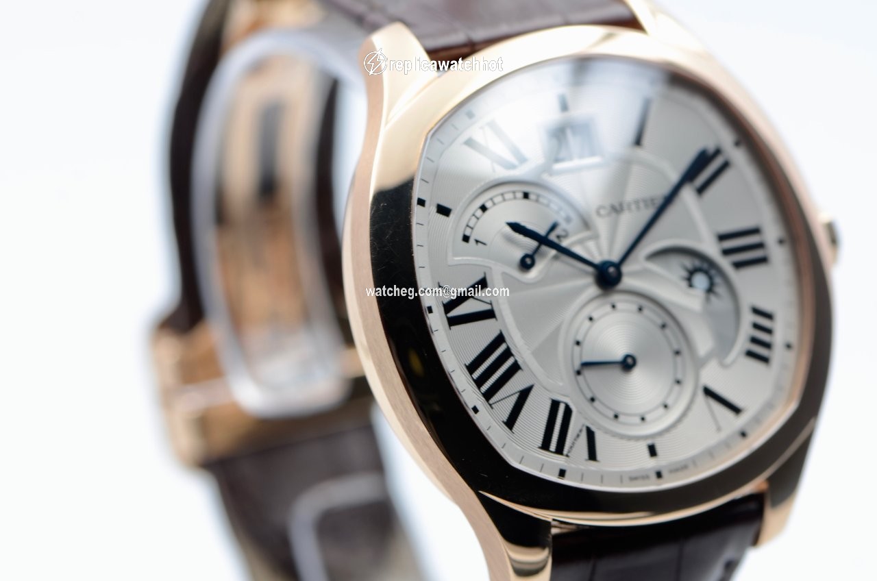 Cartier Drive de Cartier Mens watch Unisex Automatic Rose gold WGNM0005 5