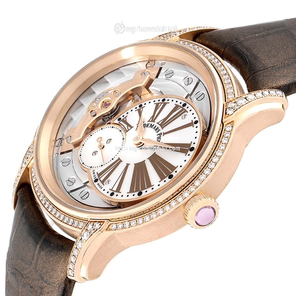 Audemars Piguet Millenary Womens watch Manual winding Rose gold 77247OR.ZZ.1272OR.01 5