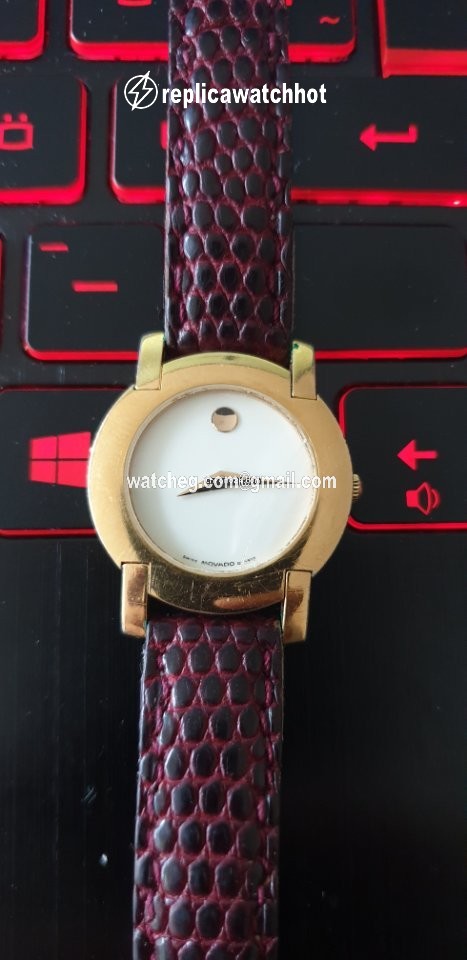 Movado Museum Womens watch Quartz Gold Steel 87A10832 (100396) 5