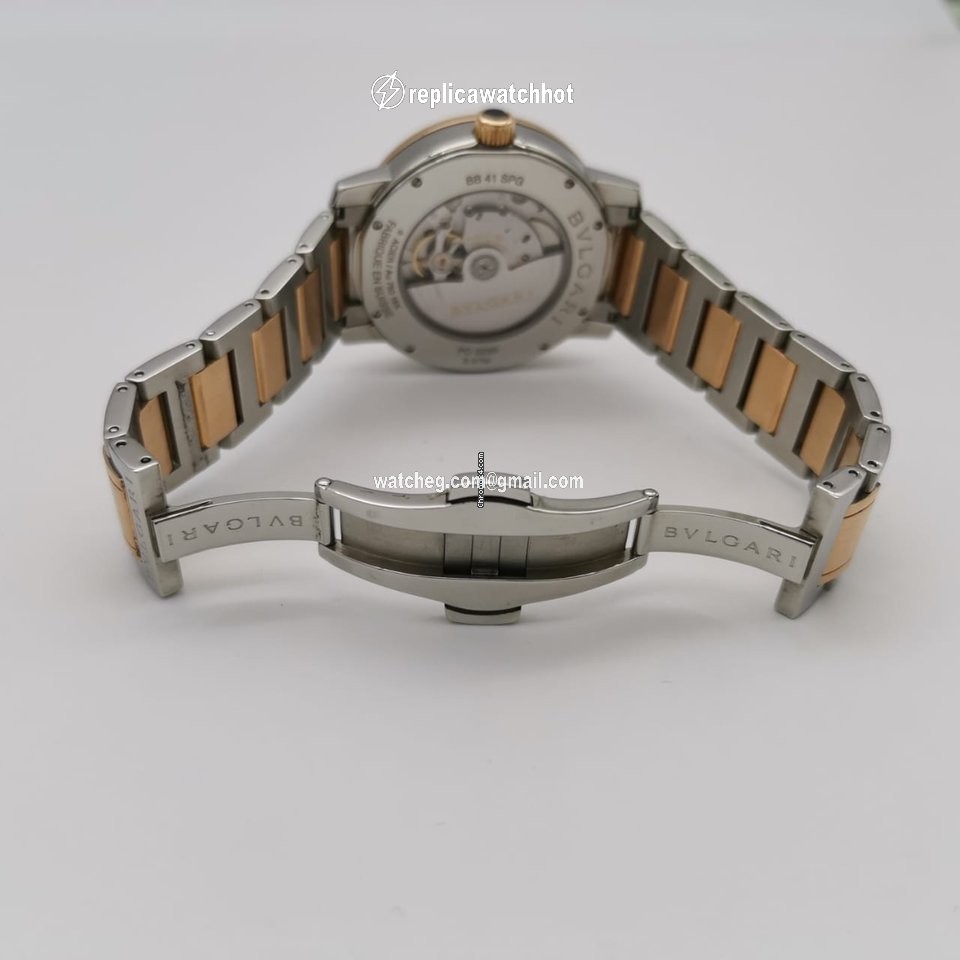 Bulgari Bulgari Mens watch Unisex Automatic Gold Steel BB41SPG 5