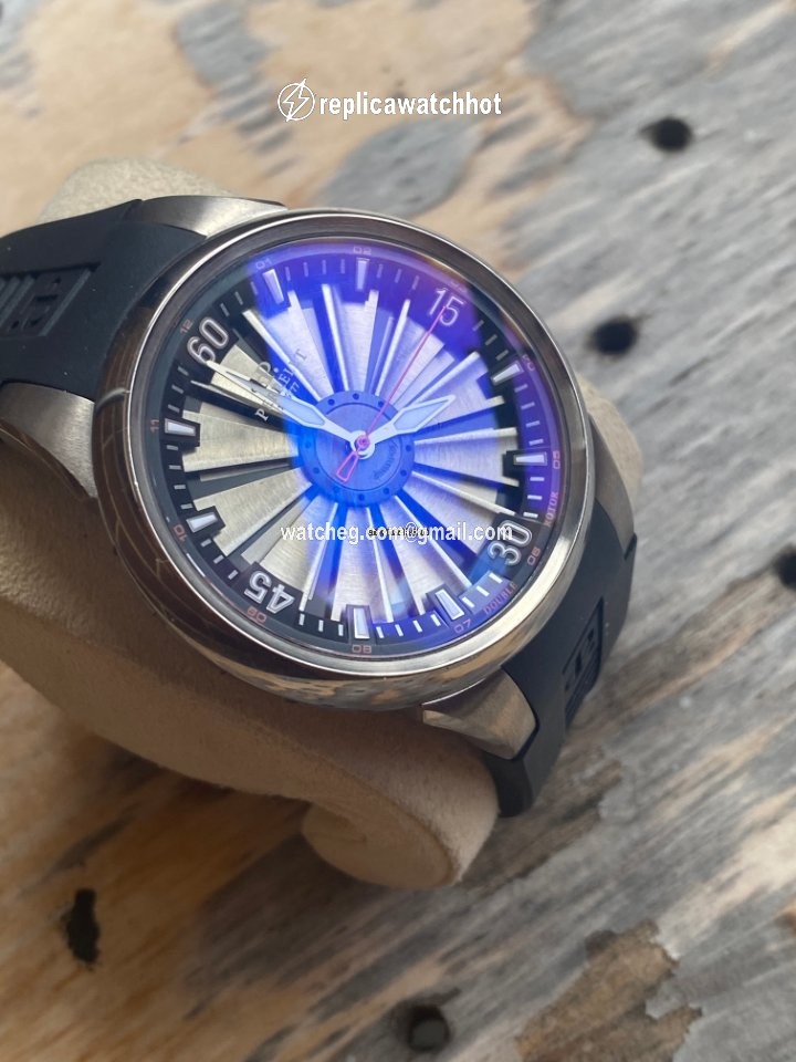 Perrelet Turbine Mens watch Unisex Automatic Titanium A5006 1 5