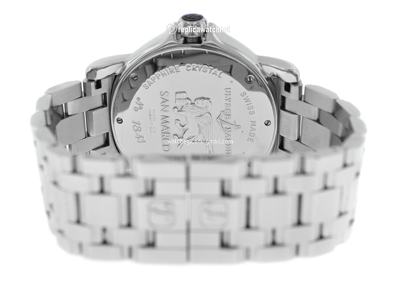 Ulysse Nardin San Marco Mens watch Unisex Automatic Steel 223-22 GMT + - 5