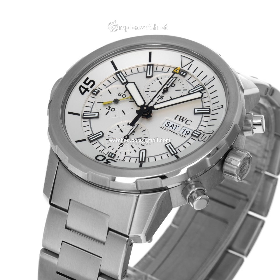 IWC Aquatimer Chronograph Mens watch Unisex Automatic Steel IW376802 5