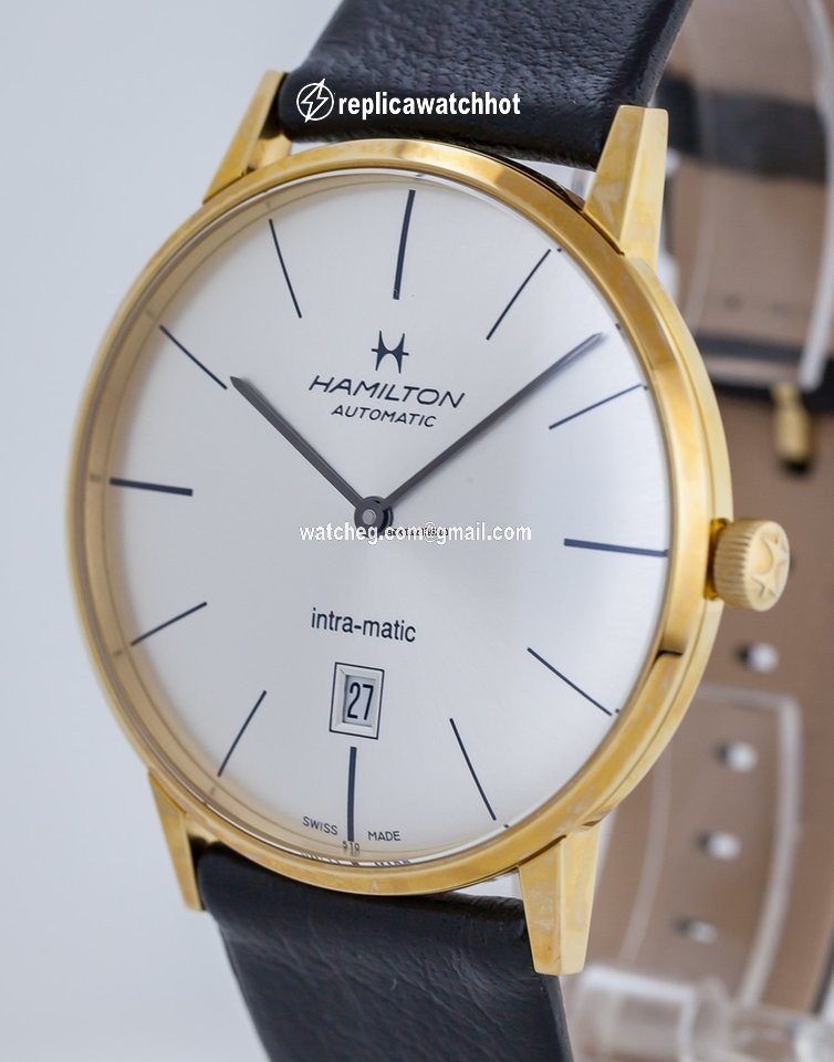 Hamilton Intra-Matic Mens watch Unisex Automatic Steel H38735751 5