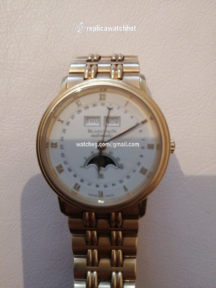 Blancpain Leman Ultra Slim Mens watch Unisex Automatic Yellow gold 2100112711 5