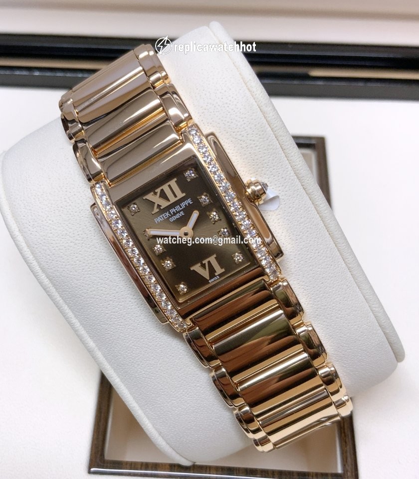 Patek Philippe Twenty~4 Womens watch Quartz Rose gold 4908 11R-010 5