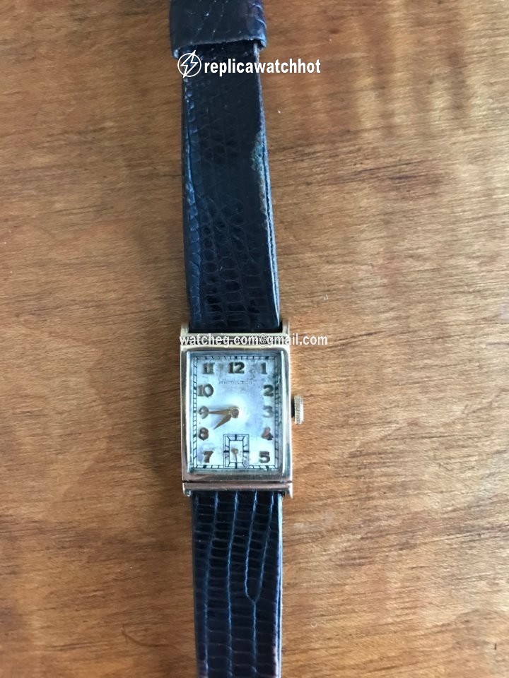 Hamilton Mens watch Unisex Manual winding Yellow gold j221084 5