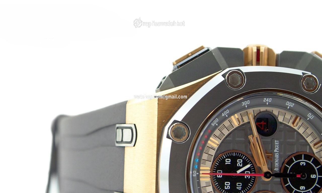 Audemars Piguet Royal Oak Offshore Chronograph Mens watch Unisex Automatic Rose gold 26568OM.OO.A004CA.01 5