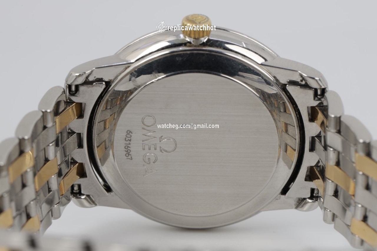 Omega De Ville Prestige Mens watch Unisex Automatic Gold Steel 424.25.24.60.58.001 5