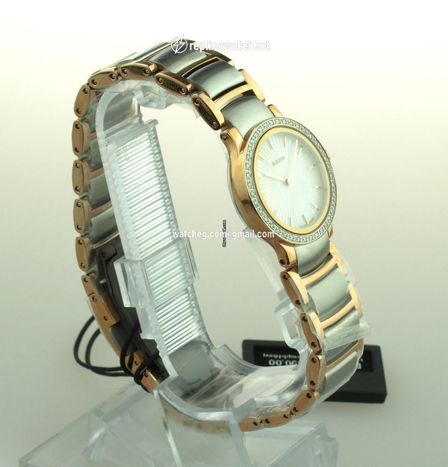 Rado Centrix Womens watch Quartz Gold Steel R30218923 5