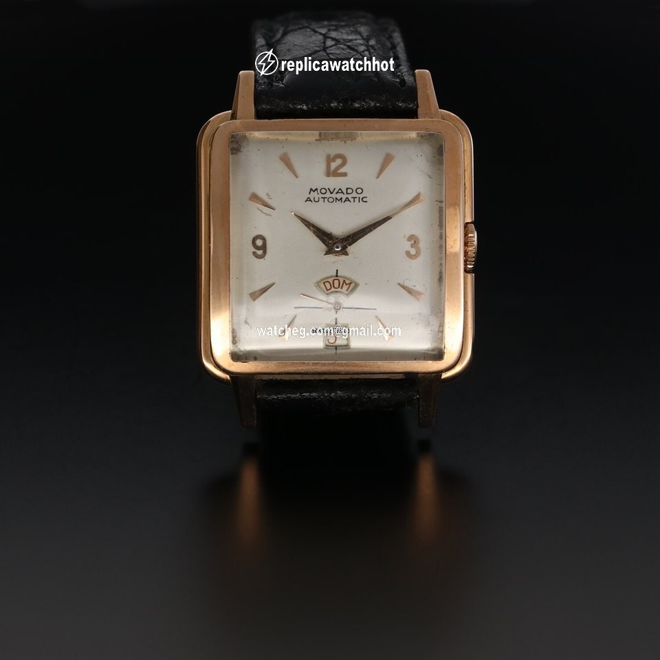 Movado Mens watch Unisex Automatic Rose gold R8477 5