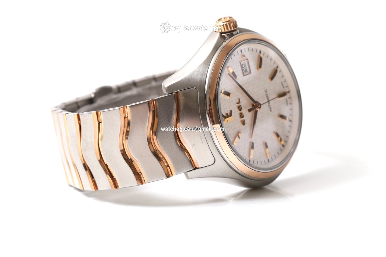 Ebel Wave Mens watch Unisex Automatic Gold Steel 1216204 5