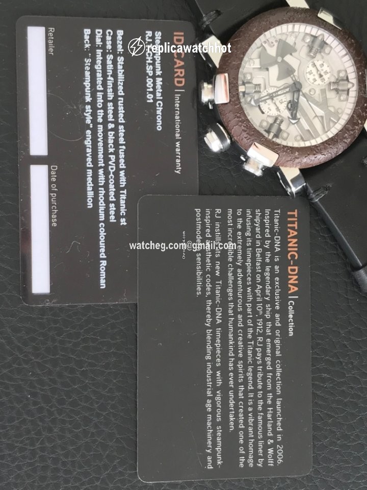 Romain Jerome Titanic-DNA Mens watch Unisex Automatic Steel RJ.T.CH.SP.001.01 5