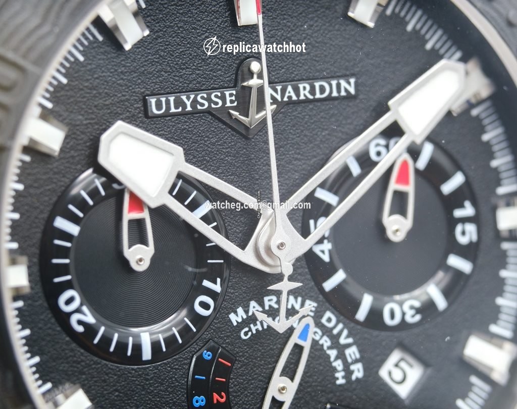 Ulysse Nardin Diver Black Sea Mens watch Unisex Automatic Steel 353-92 5