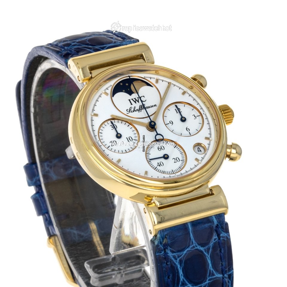 IWC Da Vinci Chronograph Womens watch Quartz Yellow gold IW3735 5