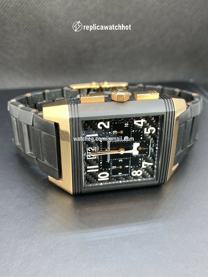 Jaeger-LeCoultre Reverso Squadra World Chronograph Mens watch Unisex Automatic Red gold JLQ702L67P 5