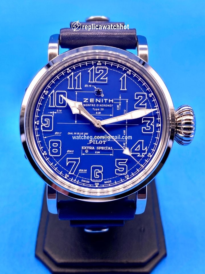Zenith Pilot Mens watch Unisex Automatic Steel 03.2435.679 51.I012 5