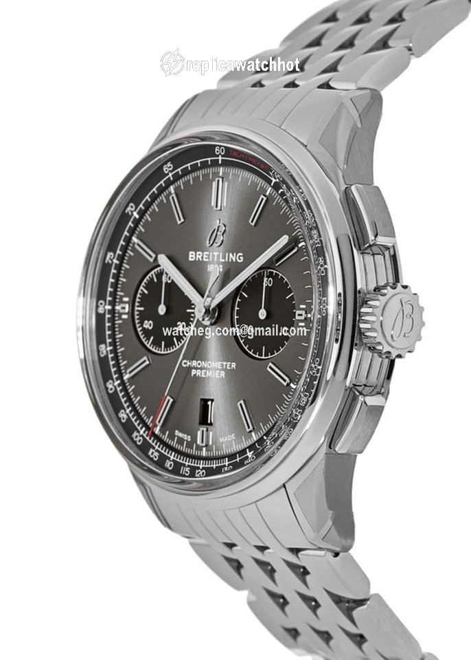 Breitling Mens watch Unisex Automatic Steel AB0118221B1A1 5