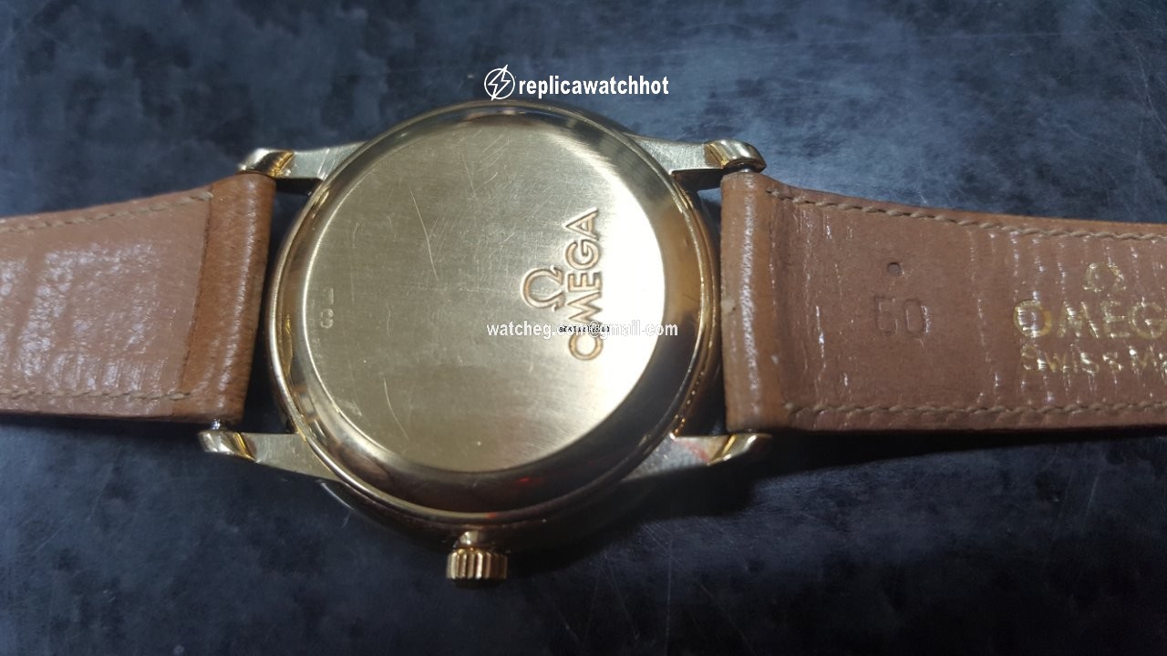 Omega De Ville Prestige Mens watch Unisex Automatic Yellow gold 4600.31.02 5