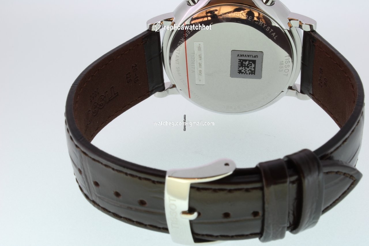 Tissot Carson Mens watch Unisex Quartz Steel T122.417.16.011.00 5