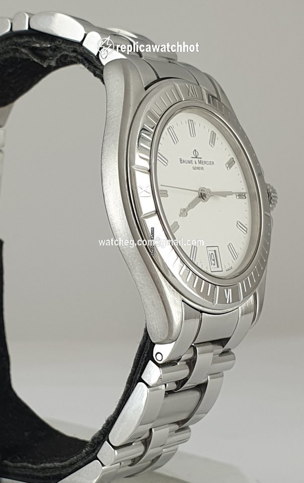 Baume & Mercier Mens watch Unisex Quartz Steel MV045042 5