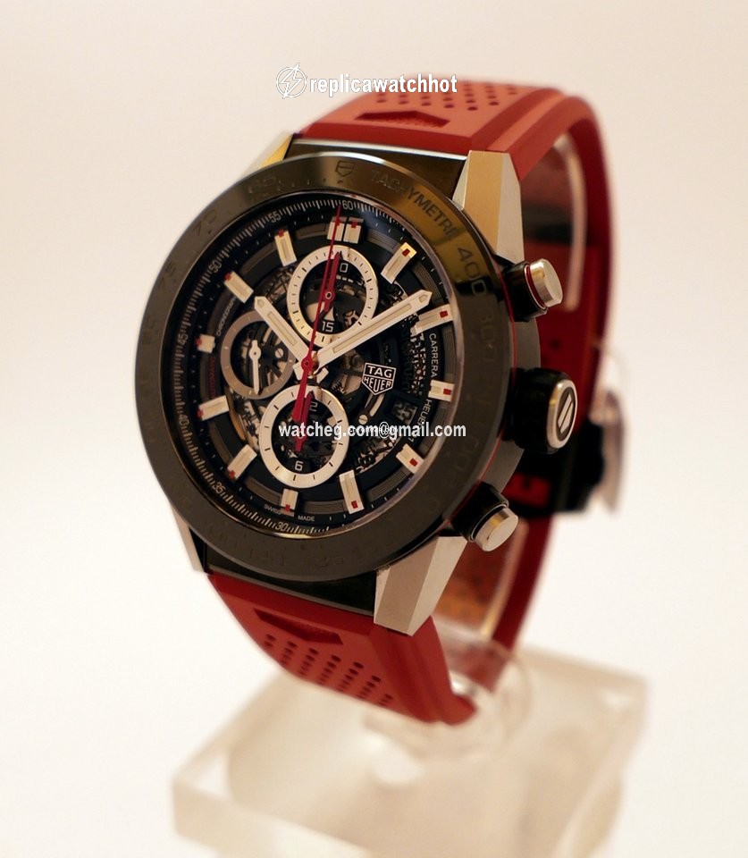 TAG Heuer Carrera Calibre HEUER 01 Mens watch Unisex Automatic Steel CAR2A1Z.FT6050 5