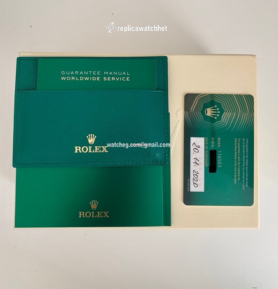 Rolex Daytona Mens watch Unisex Gold Steel Automatic 116503-0003 5