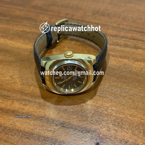 Omega Seamaster Womens watch Automatic Gold Steel 166.130 5