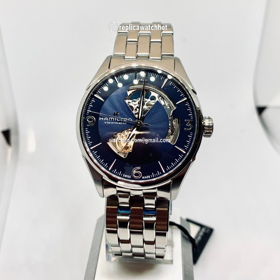 Hamilton Jazzmaster Open Heart Mens watch Unisex Automatic Steel H32705141 5