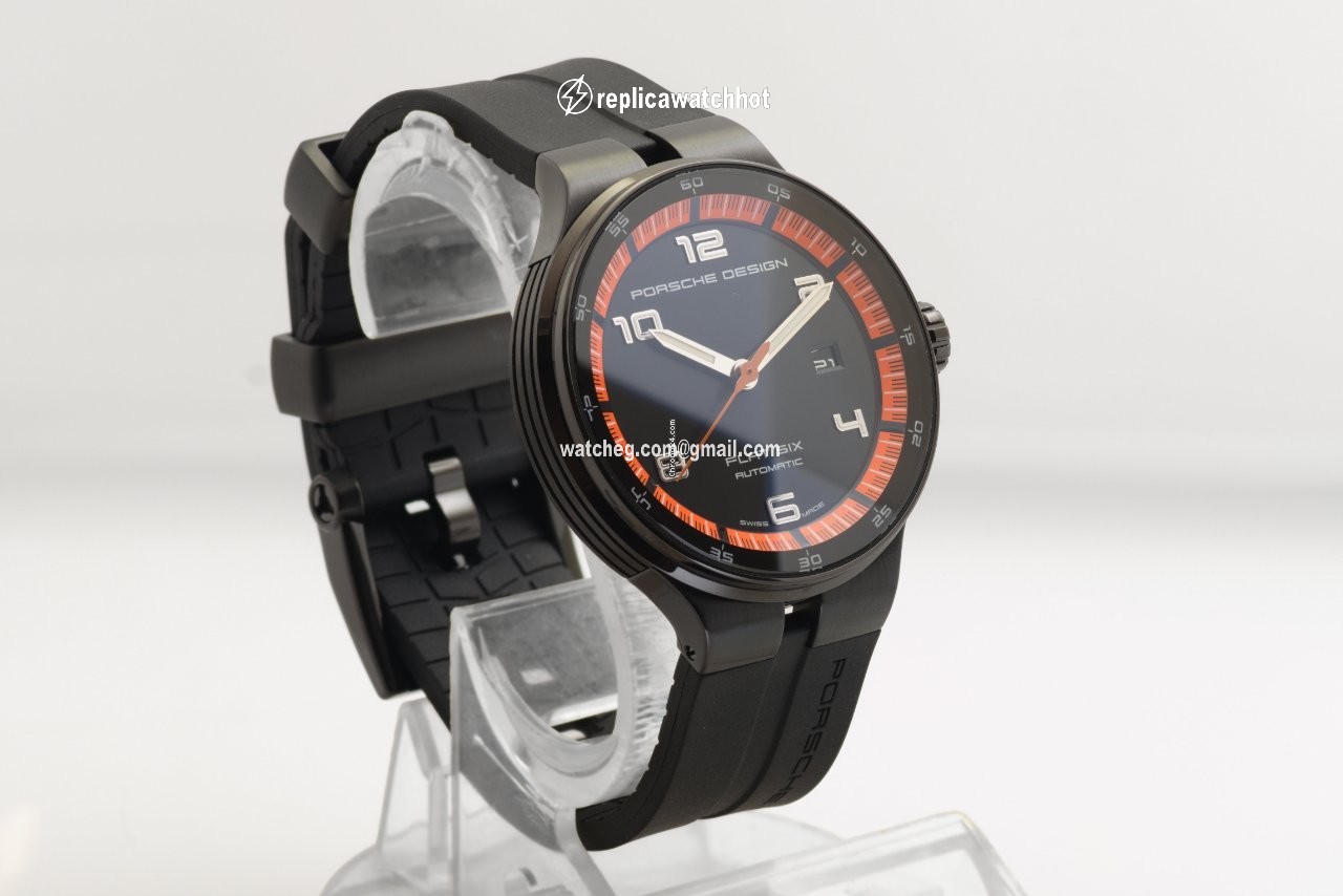Porsche Design Flat Six Mens watch Unisex Automatic Steel 6350.43.44.1254 5