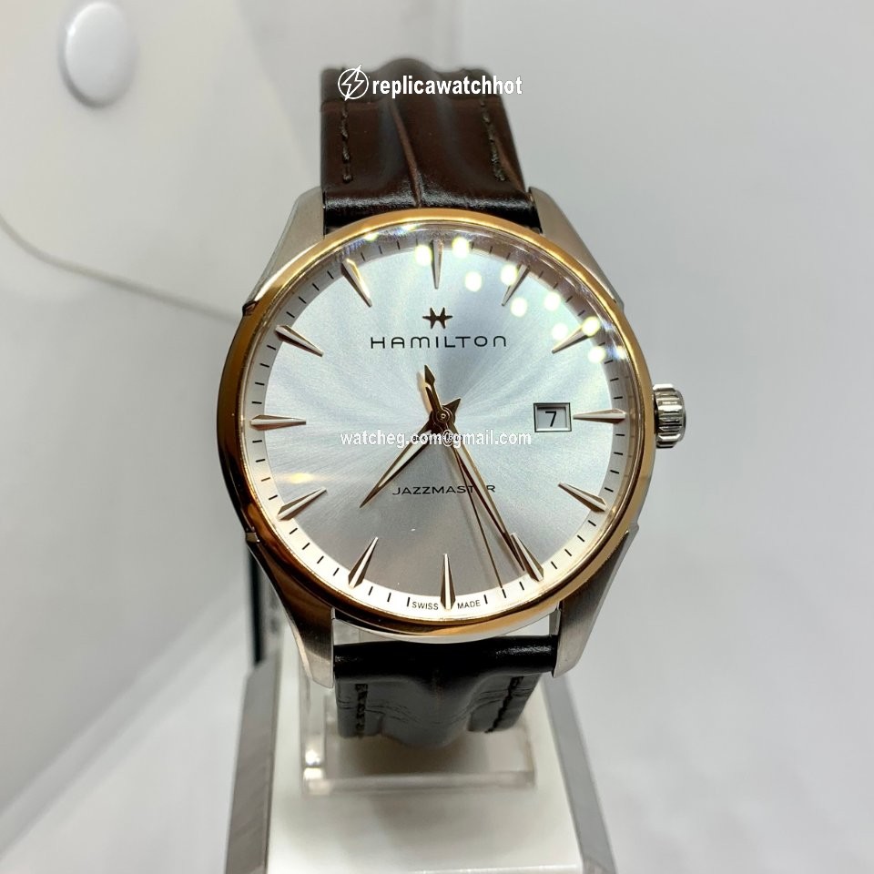 Hamilton Jazzmaster Mens watch Unisex Quartz Steel H32441551 5