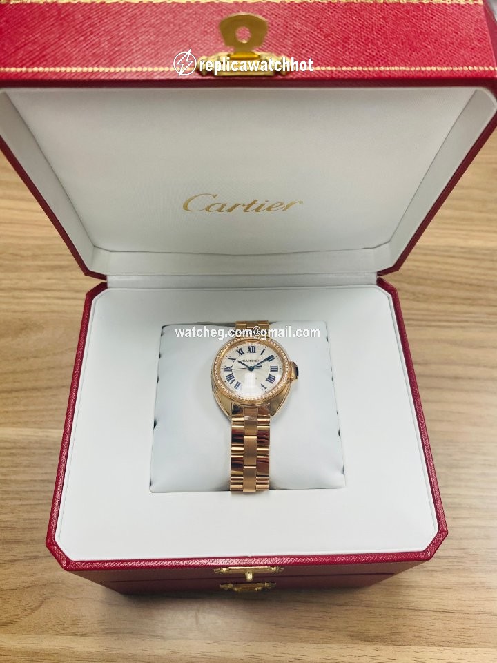 Cartier Cle de Cartier Womens watch Automatic Rose gold WJCL0003 5