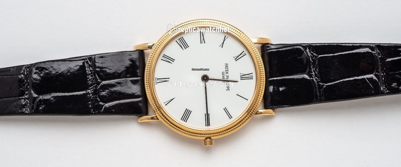 Patek Philippe Calatrava Mens watch Unisex Quartz Yellow gold 3744J-050 5