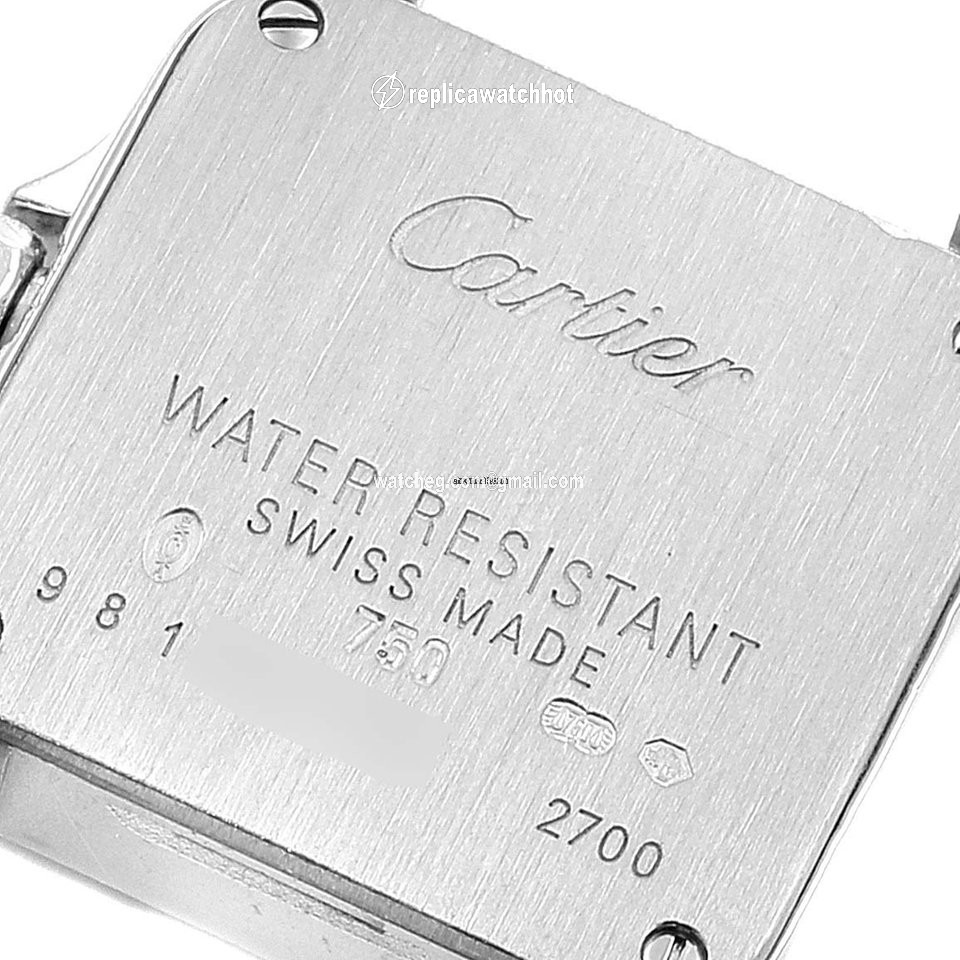Cartier Santos Demoiselle Womens watch Quartz White gold WF9005Y8 5