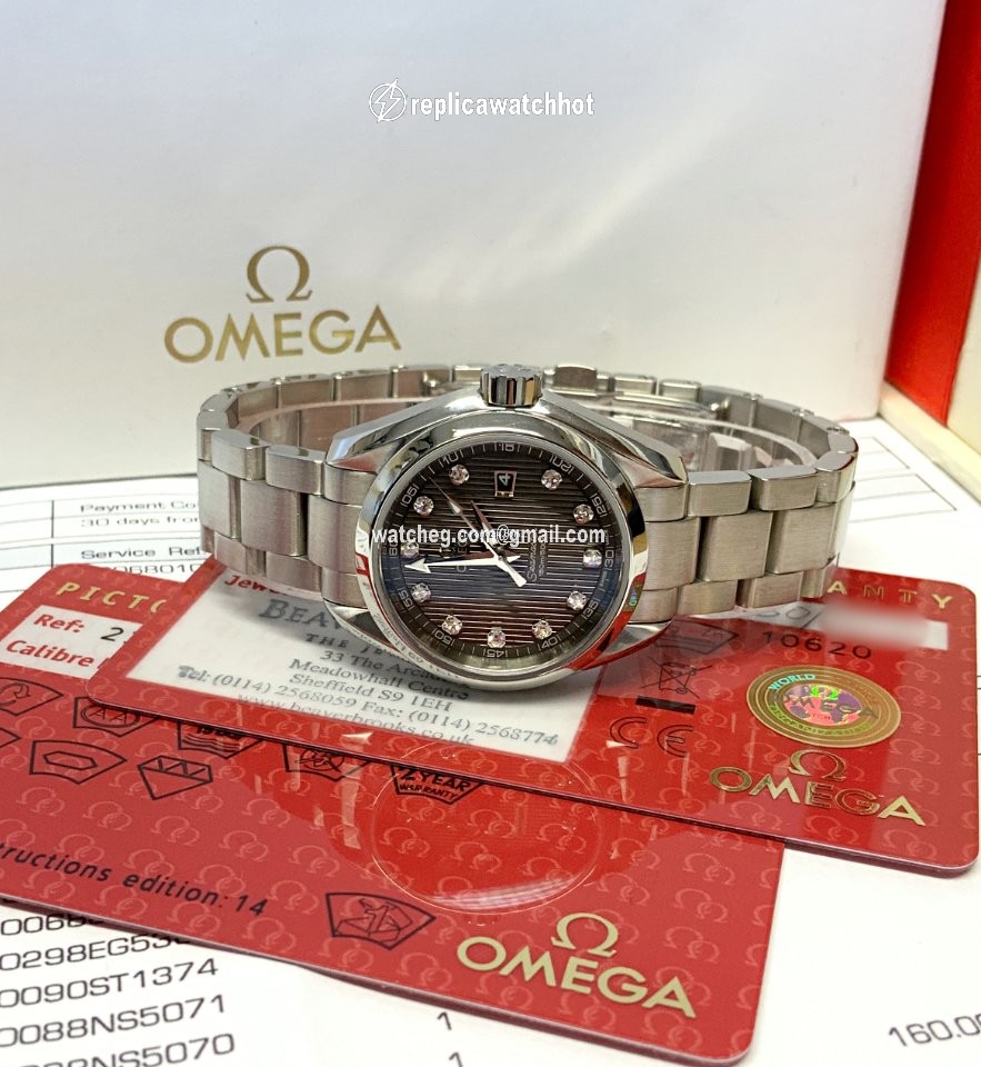Omega Seamaster Aqua Terra Womens watch Quartz Steel 231.10.30.61.56.001 5