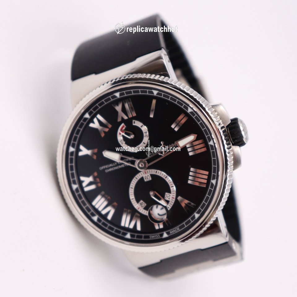 Ulysse Nardin Marine Chronometer Manufacture Mens watch Unisex Automatic Steel 1183-122-3 42 5