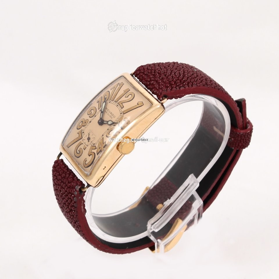 Movado Mens watch Unisex Manual winding Yellow gold MOVADO VINTAGE 1920 5