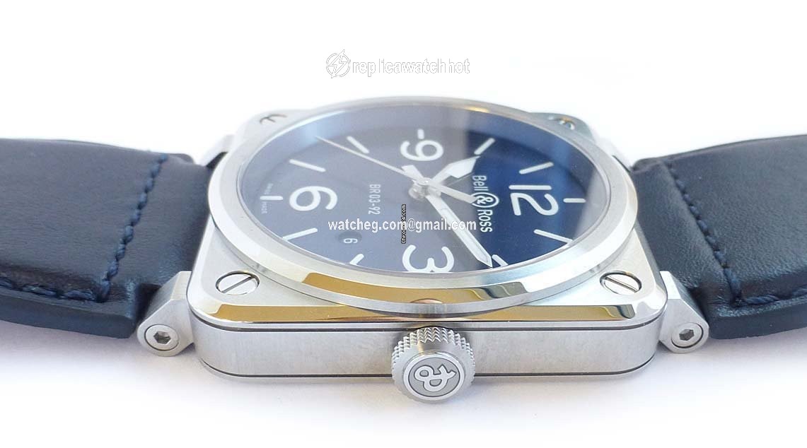 Bell & Ross BR 03-92 Steel Mens watch Unisex Automatic Steel BR0392-BLU-ST SCA 5