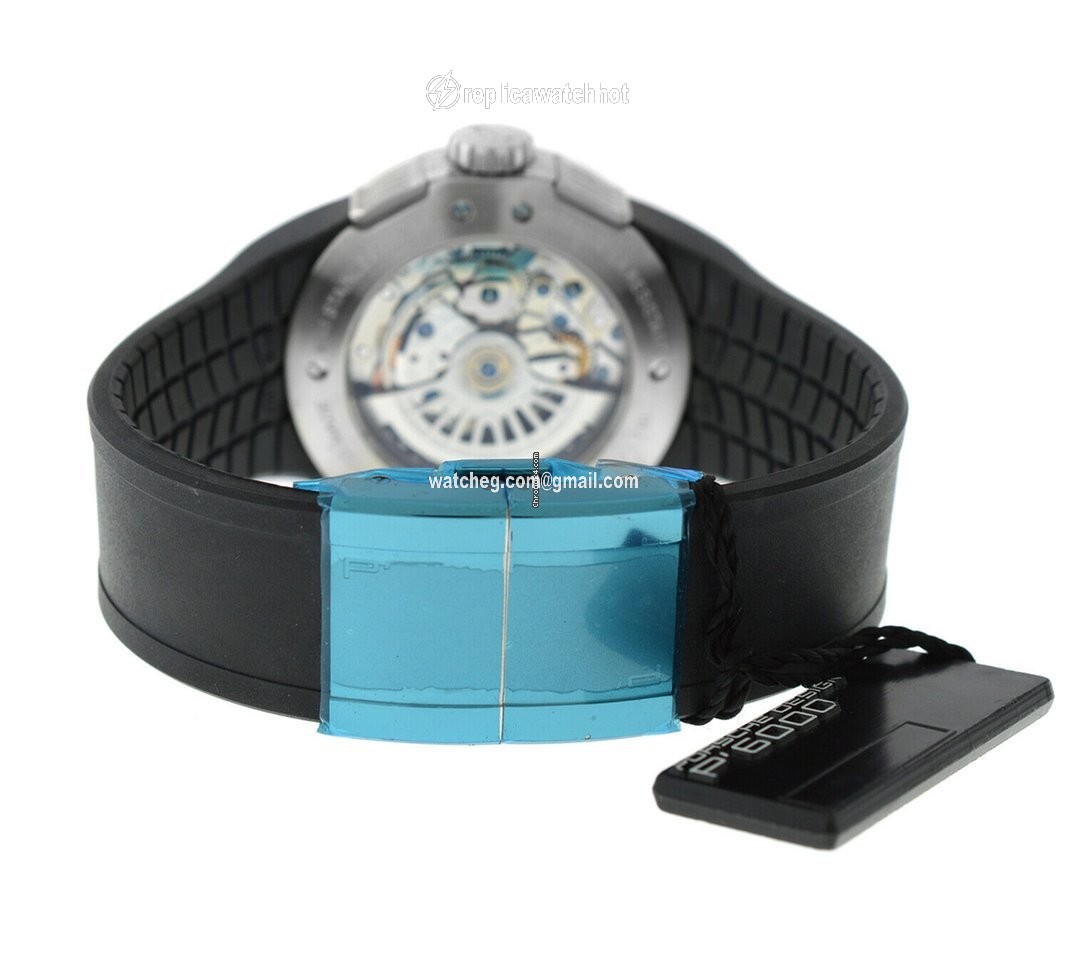 Porsche Design Flat Six Mens watch Unisex Automatic Steel P6340 6340.41.24.1169 5